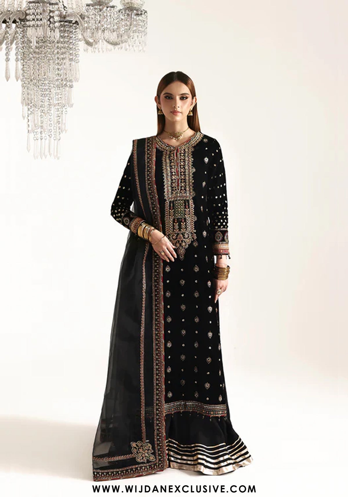 Zarposh by Emaan Adeel | Unstitched Velvet Collection - 2025 (RAZIA)