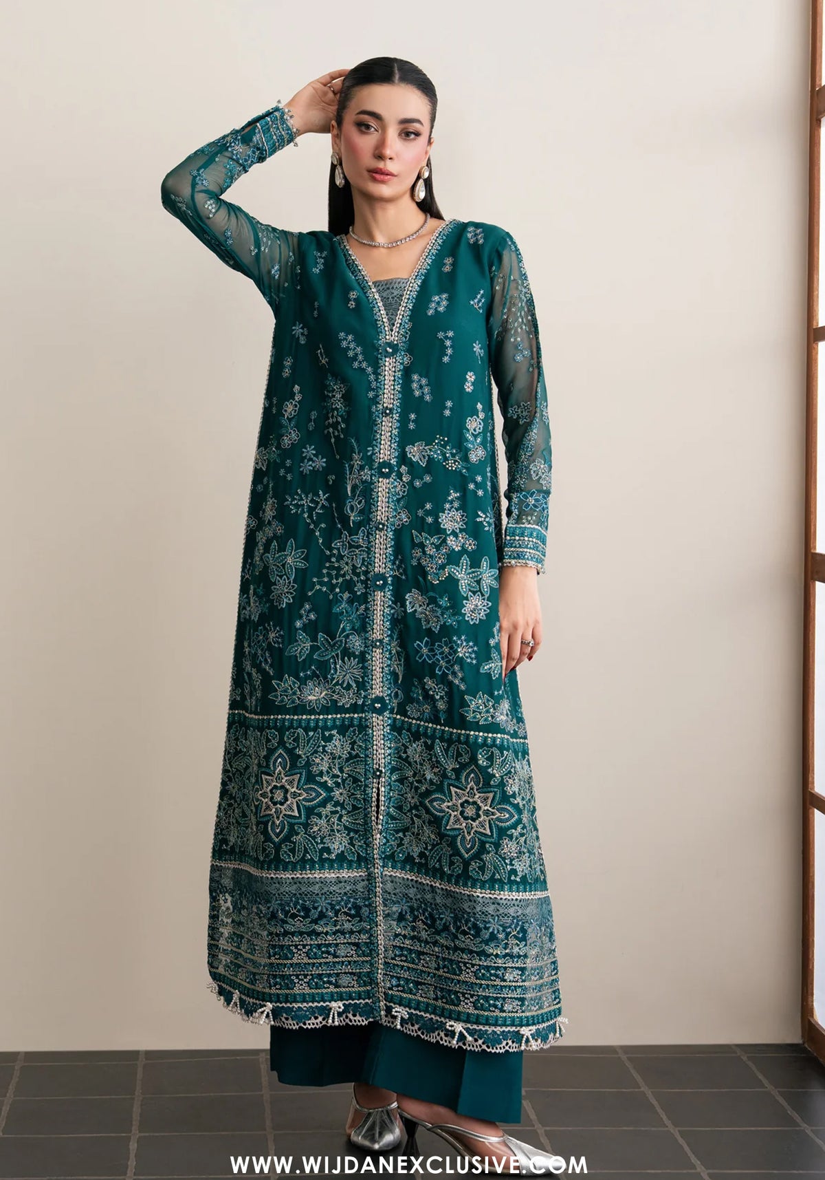 Kalani by Xenia | Unstitched Embroidered Luxury Formal Collection - 2026 (AZARI)