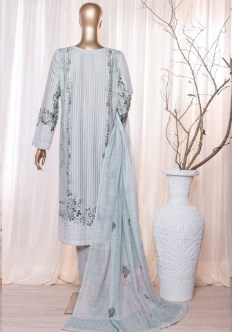 HZ Ninokari Printed Lawn Collection'24 D-07