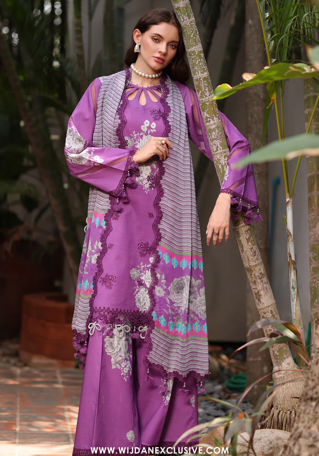 Reem by Charizma | Unstitched Embroidered Lawn Vol-01 Collection - 2026 (RM6- 04)
