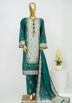 Bin Saeed Stitched Exclusive Printed Lawn Vol-08 Collection – 2026 (D-07)