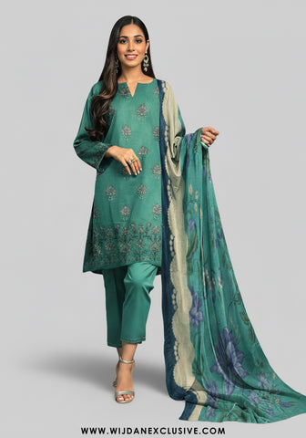 Roshi by Wijdan Unstitched Viscose Winter Collection - 2025 D-07