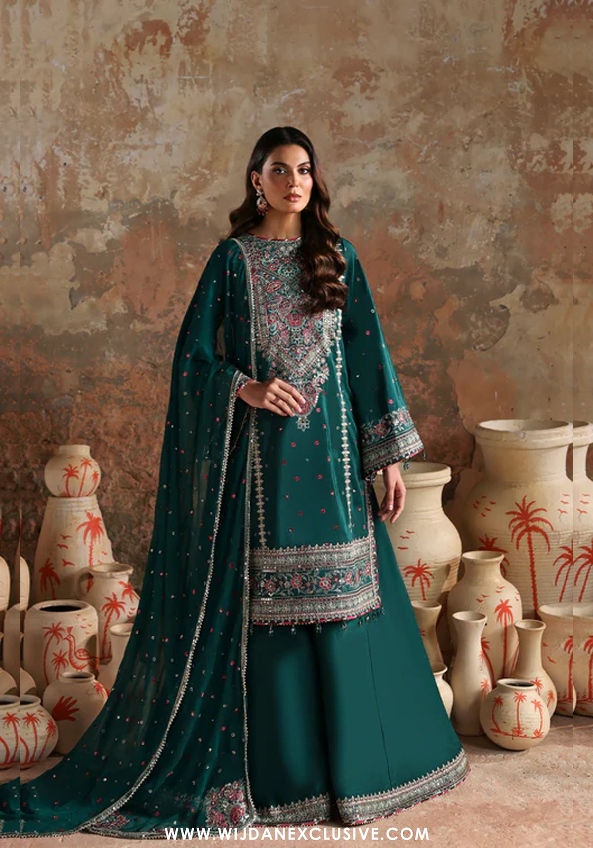 Afsana e Silk by Emaan Adeel | Unstitched Luxury Collection - 2025 (ZEHNASEEB)