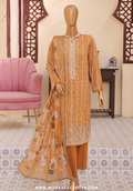 Mehak Embroidered Printed Lawn Vol-02 Collection'25 by HZ Textile MEC-505