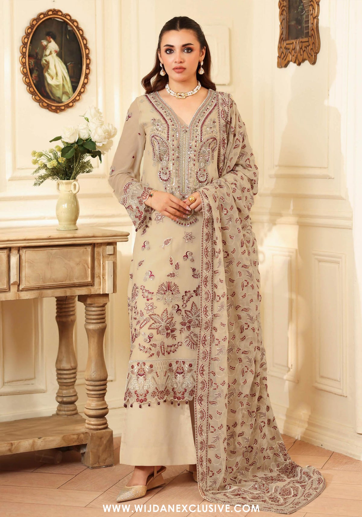 Dastan by Ramsha | Unstitched Luxury Chiffon Formal Vol-IV Collection - 2025 T-401