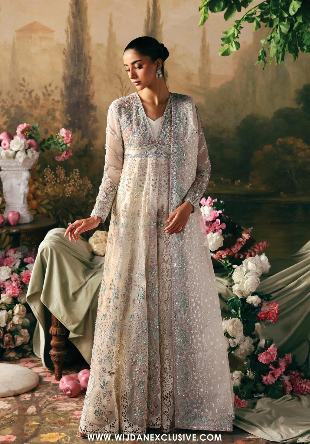 La Fuchsia by Afrozeh | Unstitched  Embroidered Festive Formal Collection - 2026 (QUEEN)