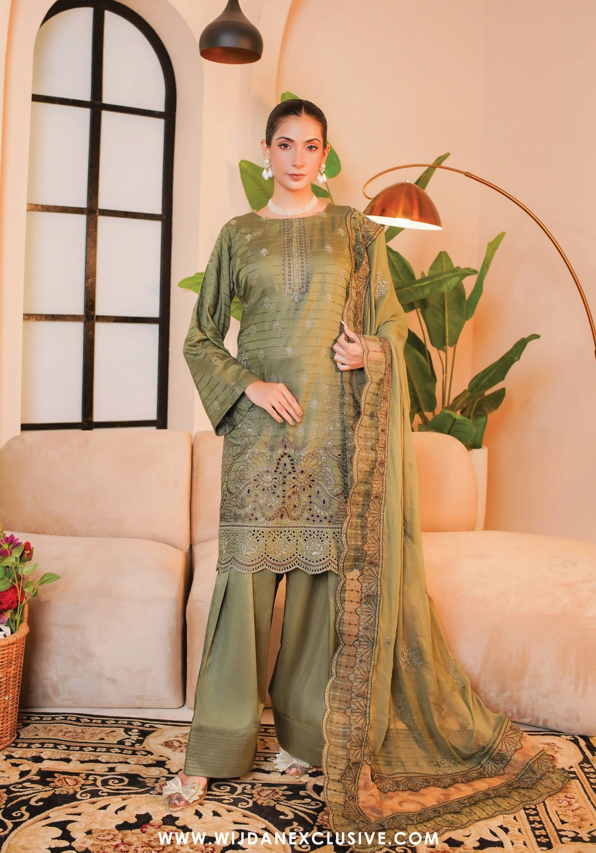 Paraachi Unstitched Embroidered Viscose Series-1 Collection - 2025 D-08