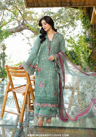 Elaf Chikankari Unstitched Print Collection - 2026 ERC-4B NAYAB