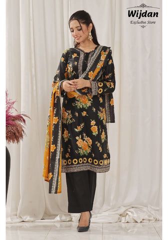 Designer Lawn 3PC Printed Collection D-07