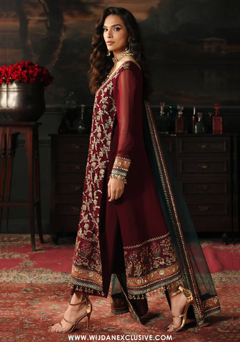 Aura by Charizma | Unstitched Luxury Chiffon Vol-01 Collection - 2026 CA26-05