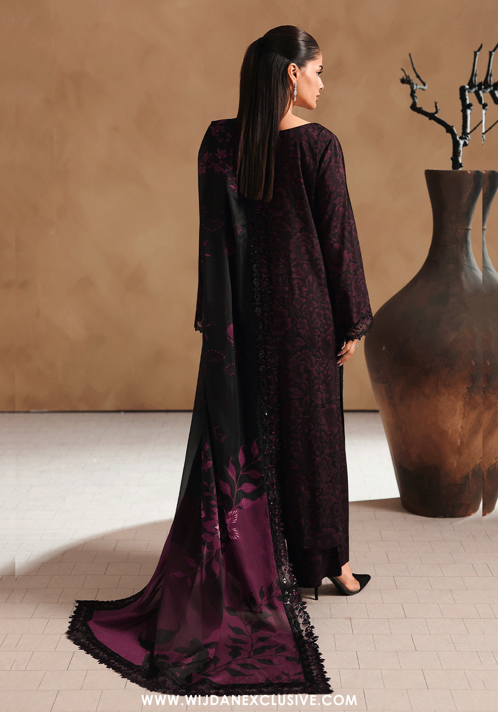Naqsh by Ramsha | Unstitched Emb & Print Vol-02 Rawsilk'26 (RS-202)