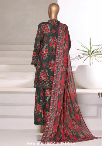 Sadabahar Malika Stitched Embroidered Khaddar Collection - 2025 (GREY)