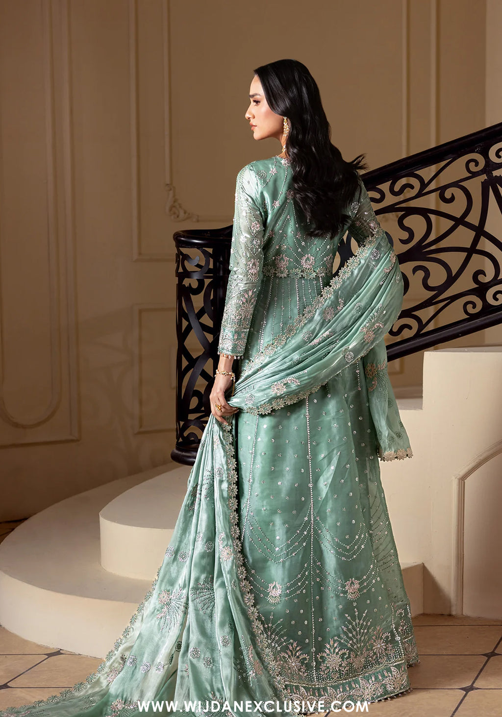 Aaina by Alizeh | Unstitched Silk Embroidered Wedding Collection - 2026 (AIDAH)