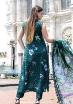 Sunshine Bloom Premium Unstitched Embroidered Collection - 2026 (D-07)