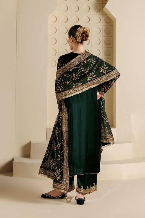 Chandni by Jazmin | Unstitched Embroidered Velvet Formal Collection - 2026 (D-07)