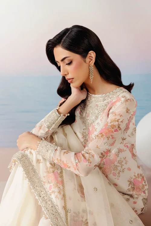 Roselle by Zarif | Unstitched Embroidered Formal Collection - 2026 (FABLE)