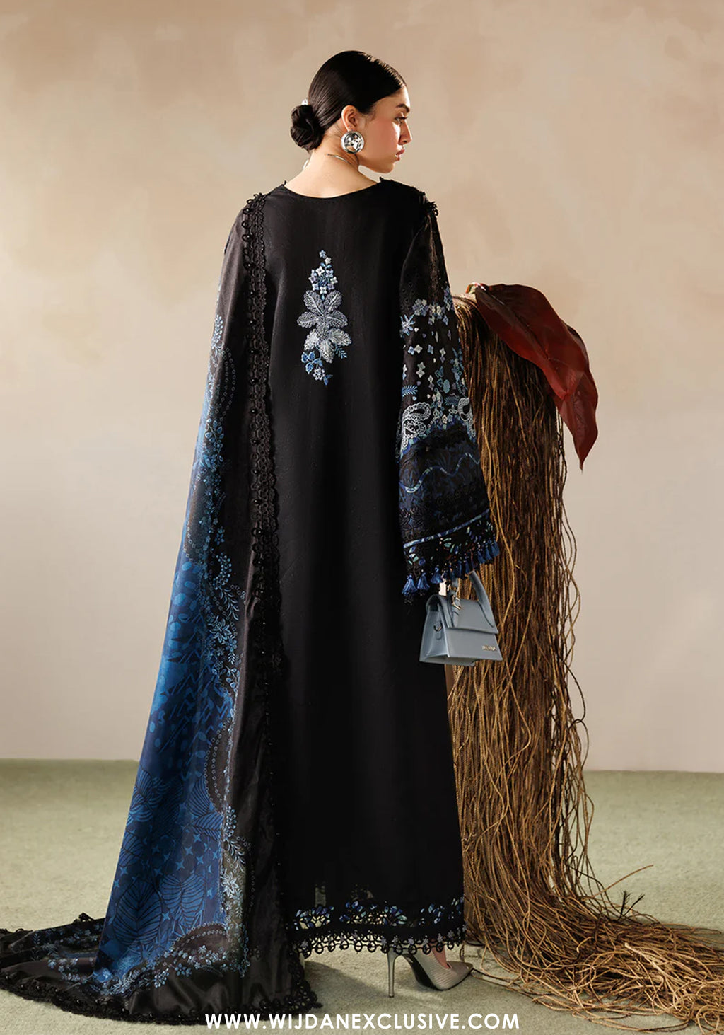 Baroque Unstitched Embroidered Eid Lawn Collection - 2026 (D-08)