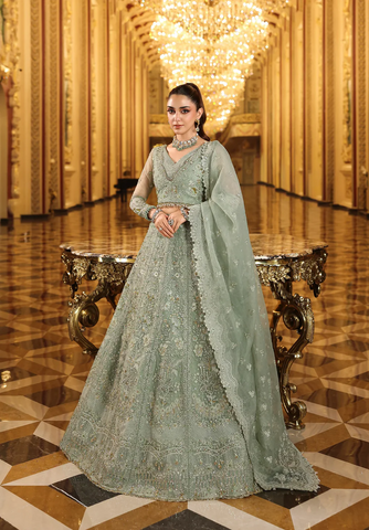 Stardom by Elaf - Unstitched Formal Handwork - 2025 ESH-03 LIME LIGHT