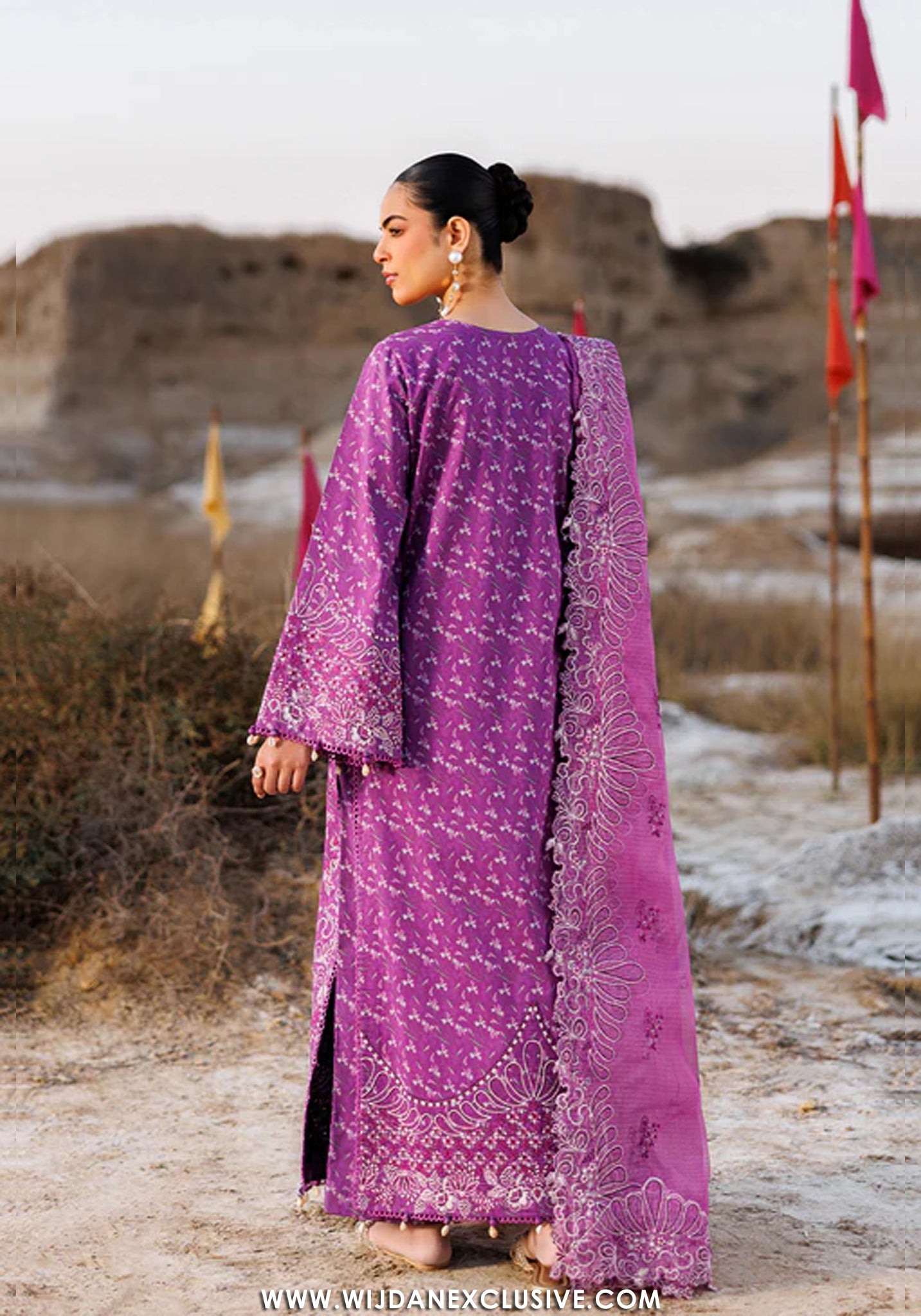 Sunlit Groove by Emaan Adeel | Unstitched Luxury Lawn Collection - 2026 (FLORAL FRENZY)