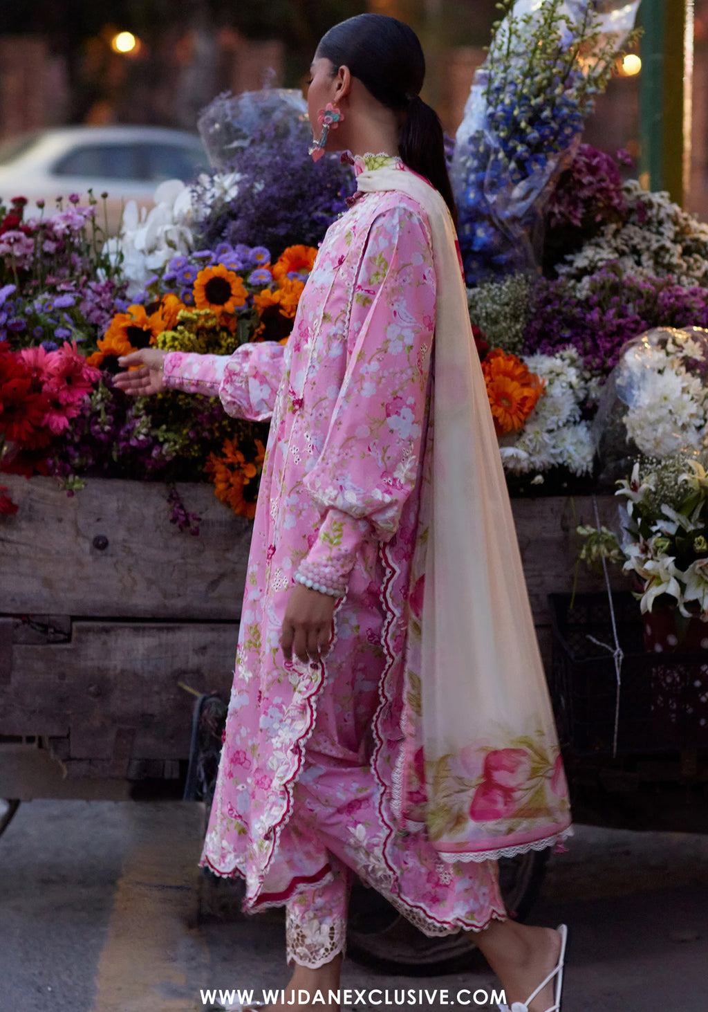 Wildflower by Zaha | Unstitched Festive Lawn Collection - 2026 (PEONY REVERIE)