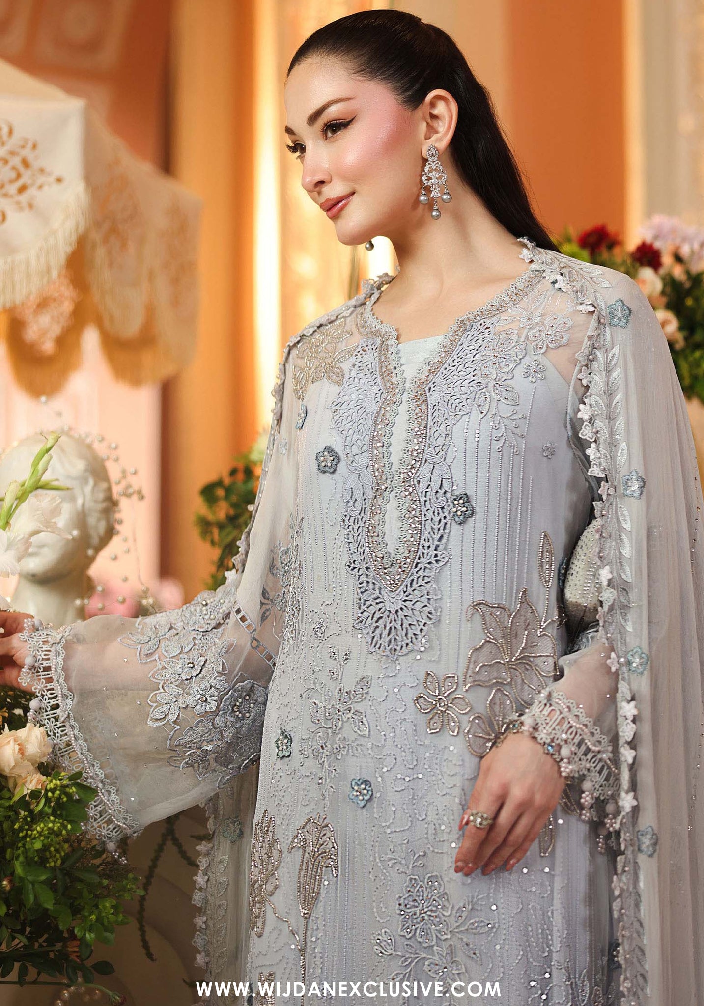 Royale Tea Affair by Maria.B | Unstitched Chiffon Formal Collection - 2026 (D-06)