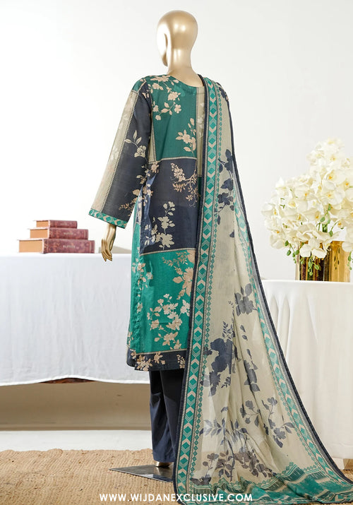Bin Saeed Stitched Exclusive Printed Lawn Vol-07 Collection – 2026 (D-07)