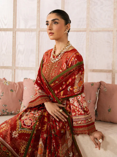 Syra by Gulaal | Unstitched Printed & Embroidered Lawn Collection - 2026 (CALYX)