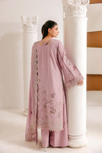 Florent Unstitched Embroidered Luxe Silk Formal Collecttion - 2026 (ROSE MUSE)