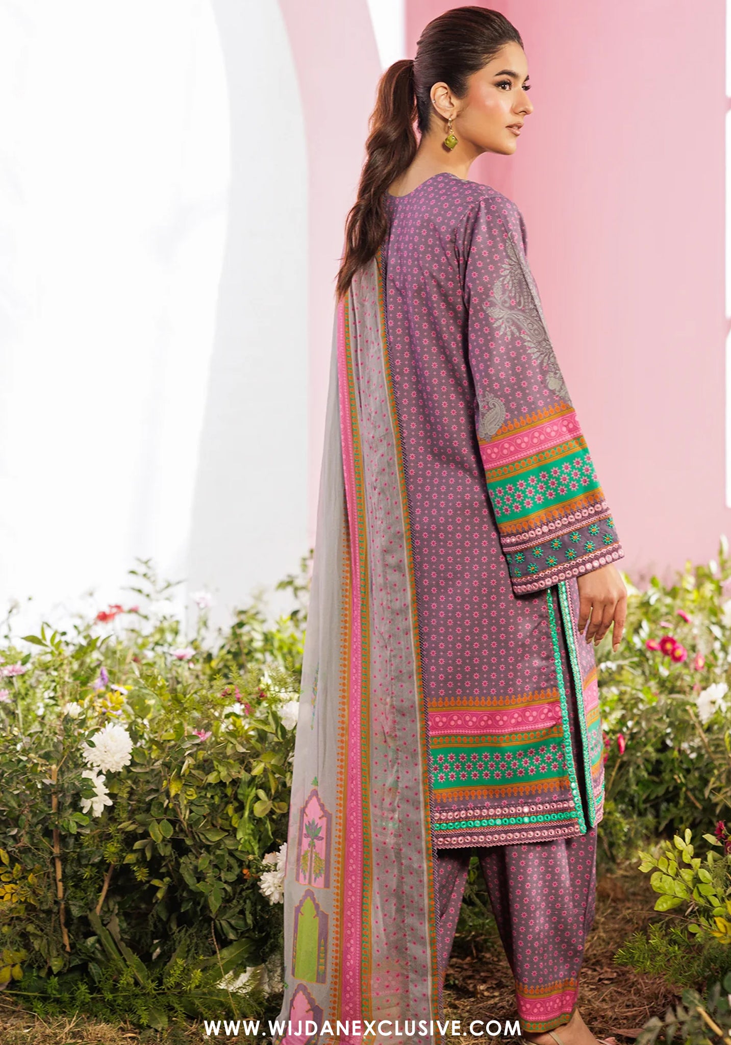 Combination by Charizma | Unstitched Embroidered Lawn Vol-II Collection - 2026 (CC6-17)