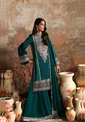 Afsana e Silk by Emaan Adeel | Unstitched Luxury Collection - 2025 (ZEHNASEEB)