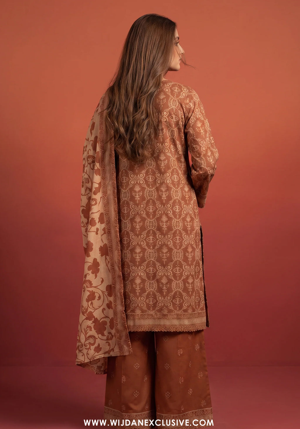Rang E Bahar by Amna Khadija | Stitched Embroidered Lawn Collection - 2026 (D-07)