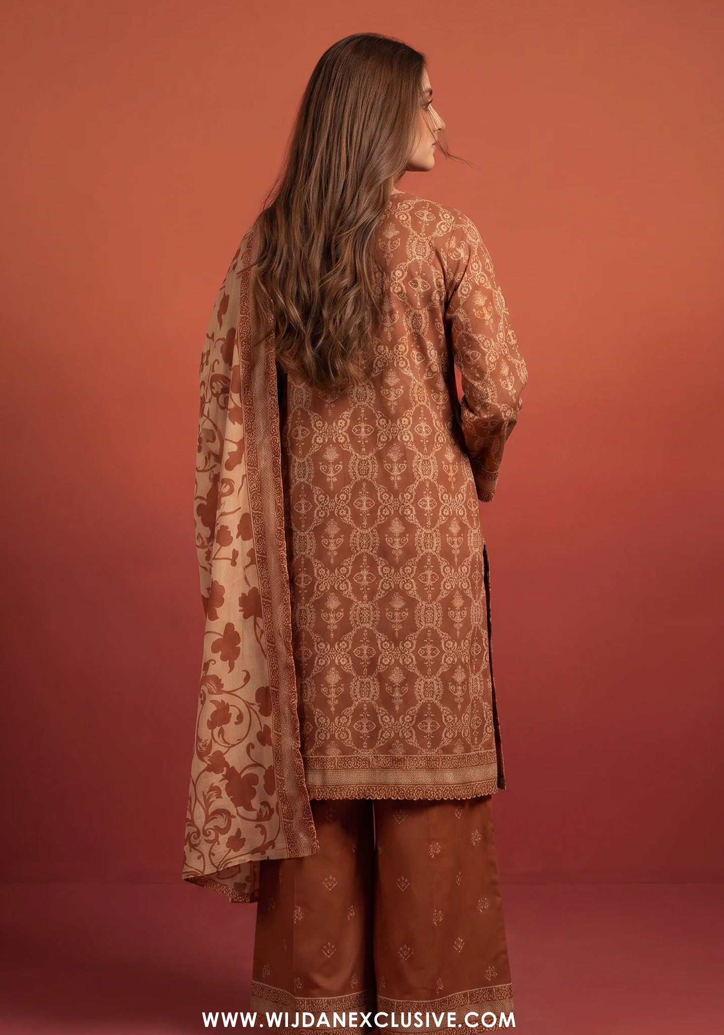 Rang E Bahar by Amna Khadija | Stitched Embroidered Lawn Collection - 2026 (D-07)