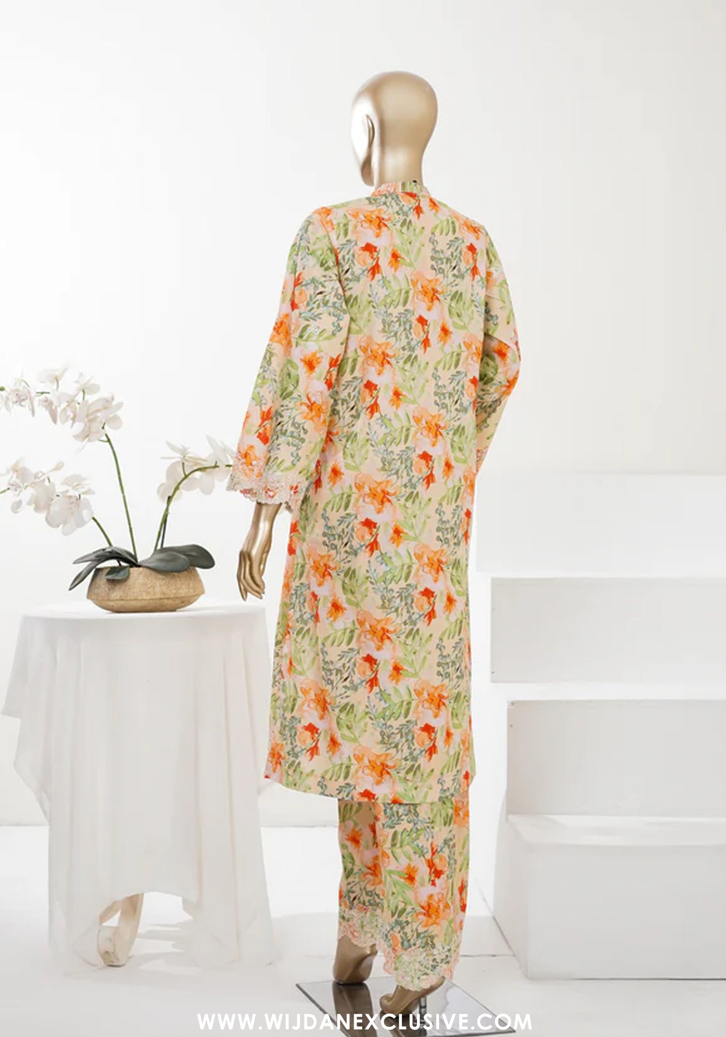Summer Essentials by Amna Khadija | Stitched Embroidered 2PC Co-Ords Collection - 2026 (D-07)