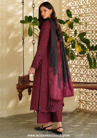 Meline by Farasha | Unstitched Premium Viscose Collection - 2025 (SABLE BLOOM)