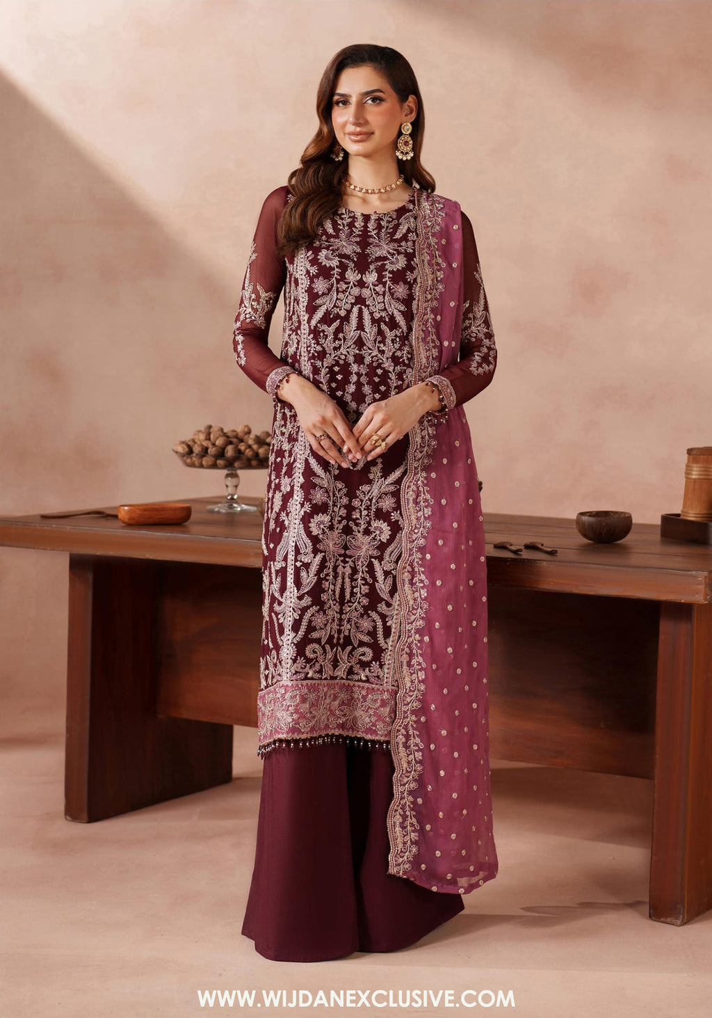 Mahrosh Unstitched Formals Collection - 2025 by Zarif MUF-02 SAMROSE