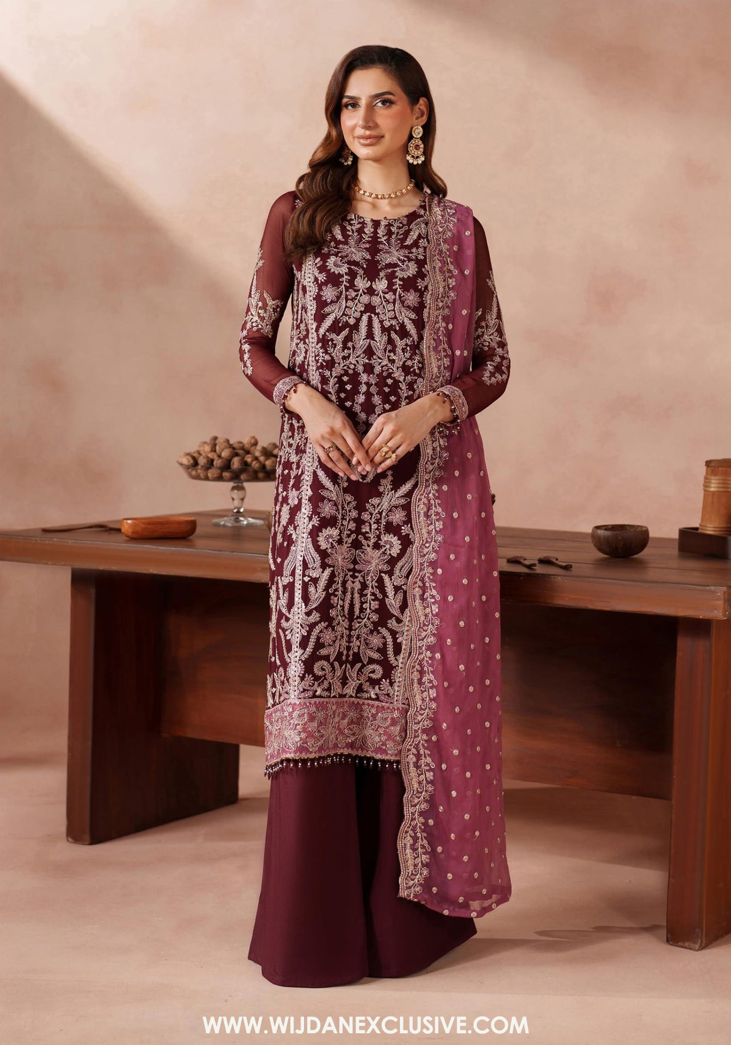 Mahrosh Unstitched Formals Collection - 2025 by Zarif MUF-02 SAMROSE