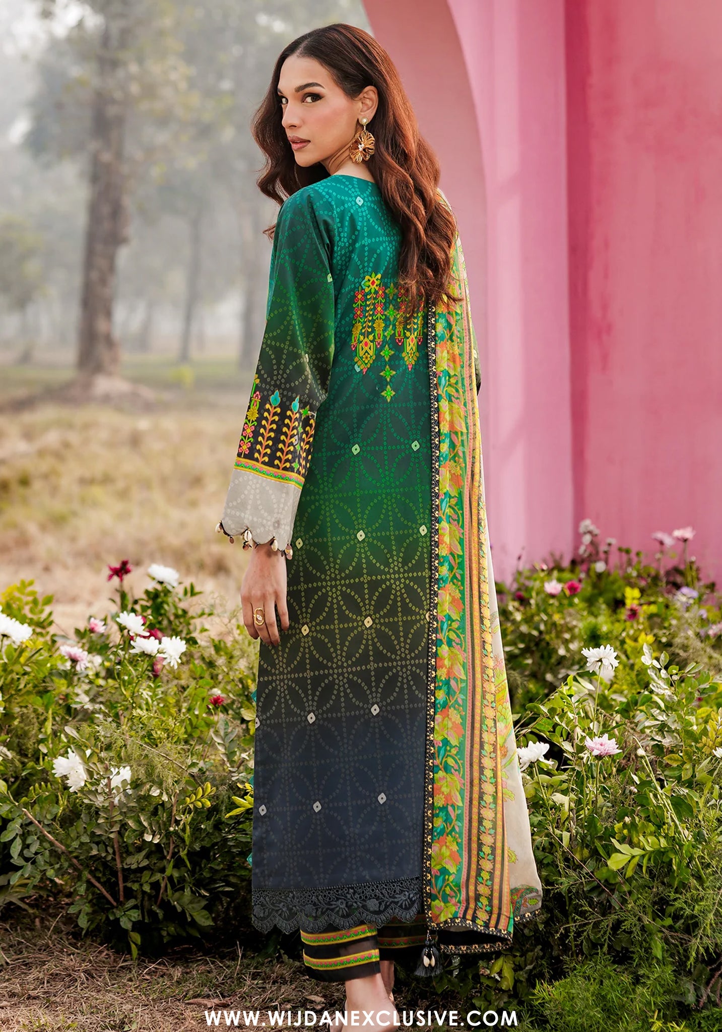 Rang e Bahar by Charizma | Unstitched Embroidered Lawn Vol-I Collection - 2026 (CRB6-01)