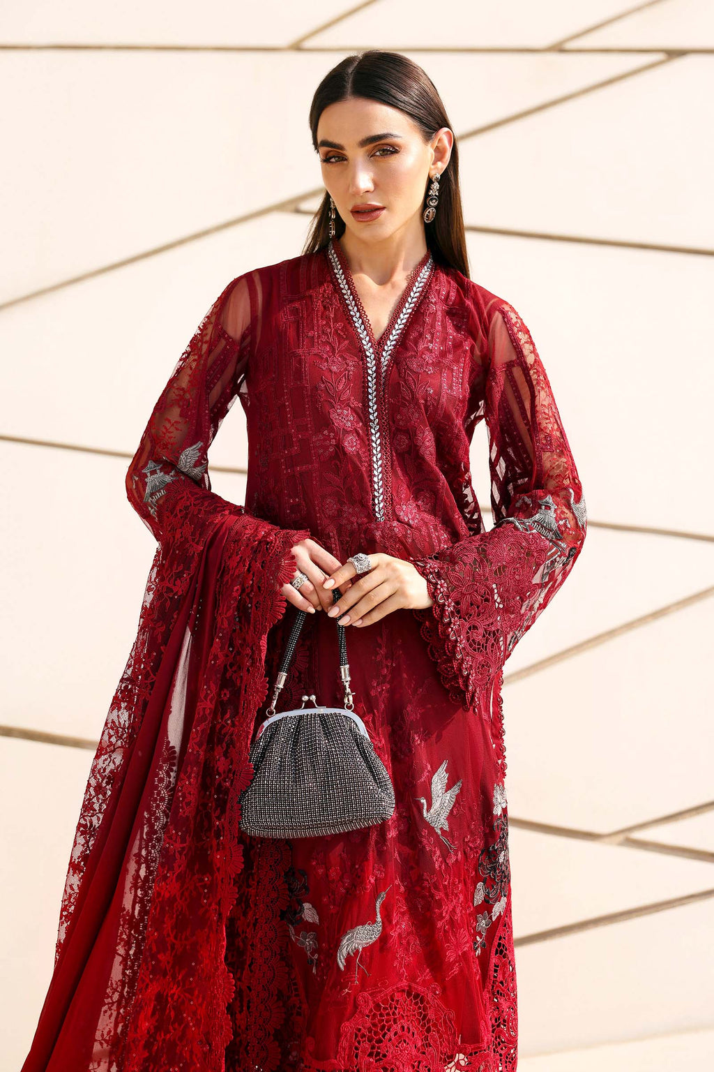 Luxury Unstitched Lawn Eid Edit’26 by Maria.B (D-7A)