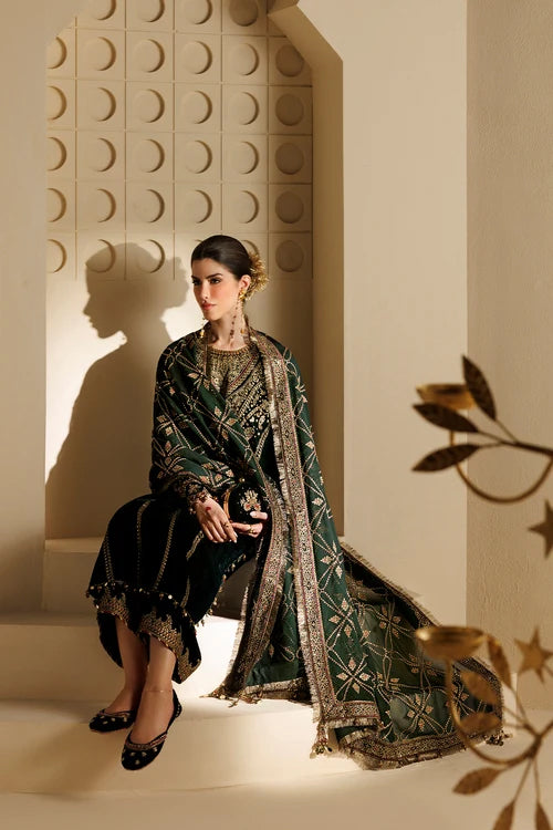 Chandni by Jazmin | Unstitched Embroidered Velvet Formal Collection - 2026 (D-07)