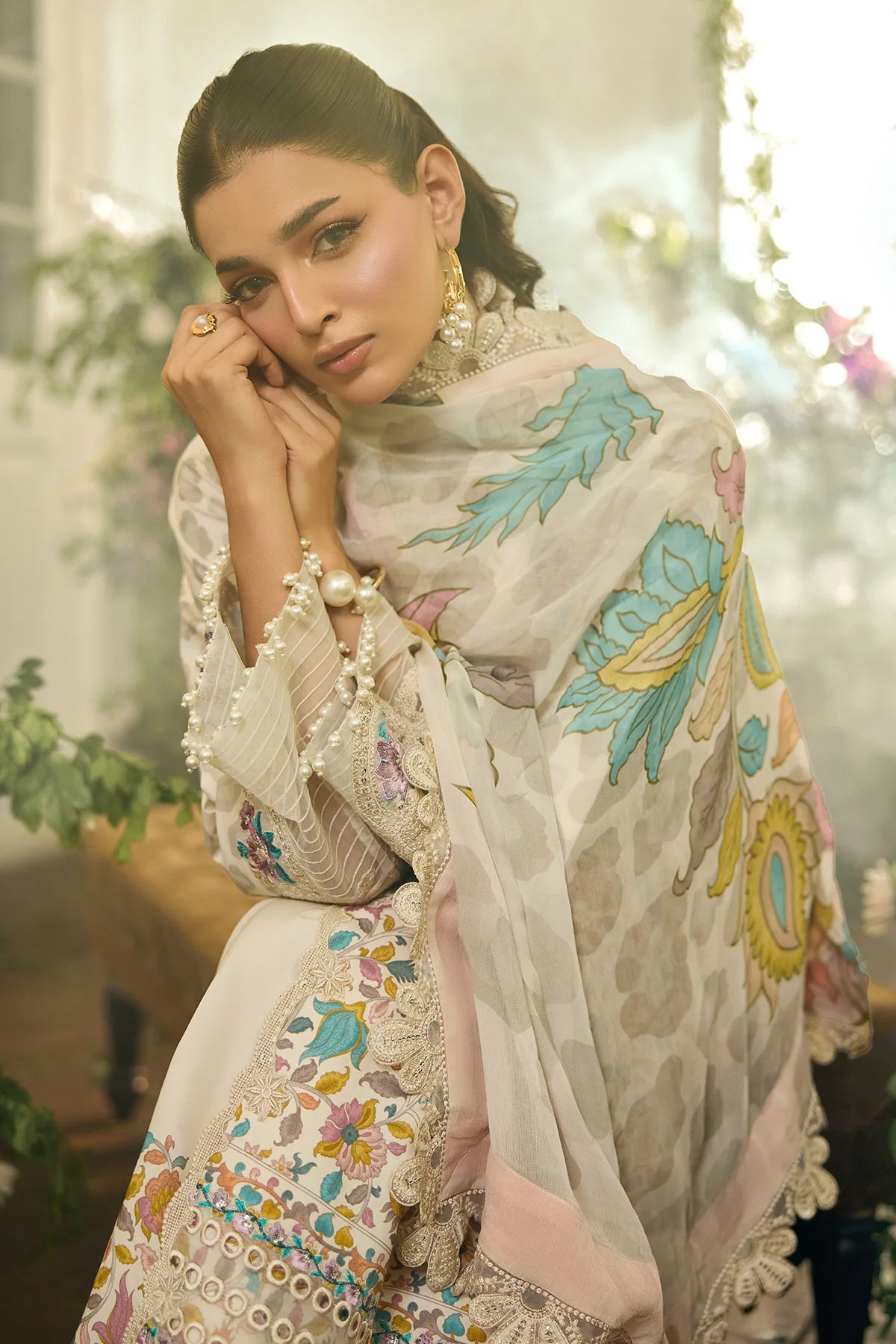 Sunshine by Charizma | Unstitched Embroidered Lawn Vol-02 Collection - 2026 (CSN6-16)