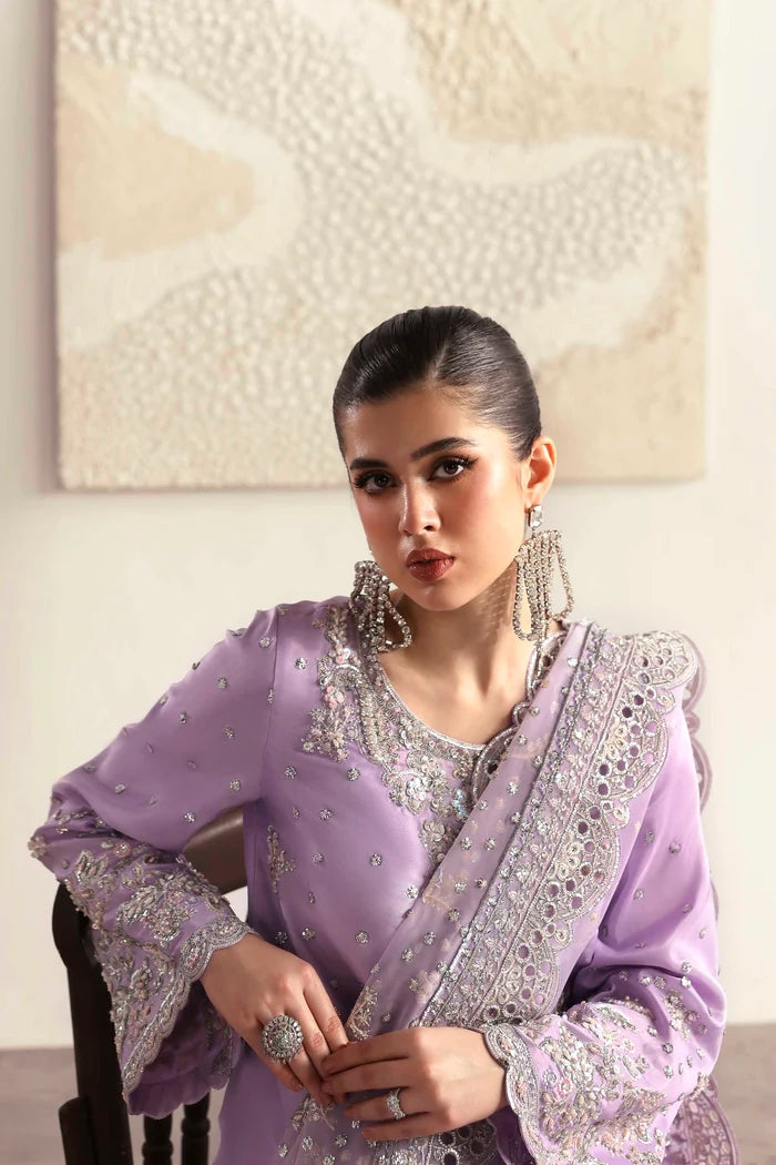 Akbar Aslam Unstitched Luxury Formals Collection - 2026 (CHAMPAGNE)