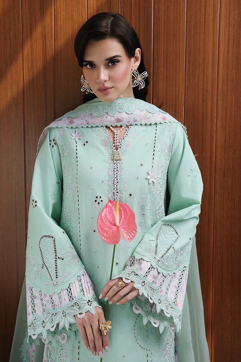 Qalamkar Unstitched Lawn Chikankari Eid Edit'26 (SEREN)