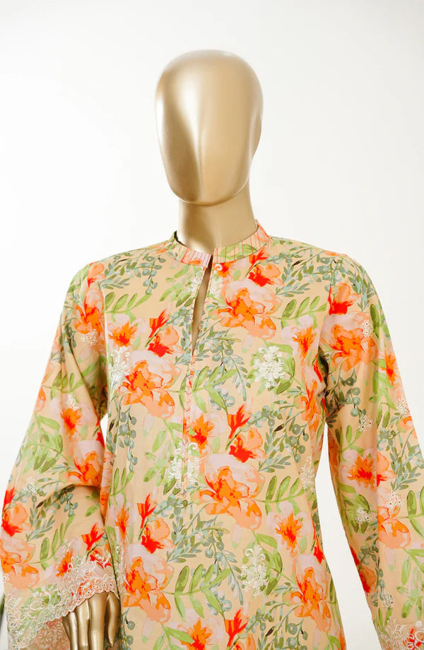 Summer Essentials by Amna Khadija | Stitched Embroidered 2PC Co-Ords Collection - 2026 (D-07)