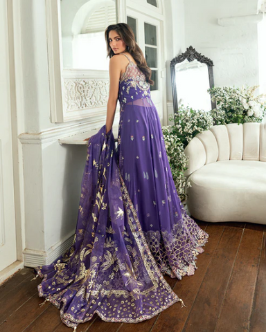 Sham Shandaar by Mushq | Unstitched Chiffon Collection - 2025 (TARA TAAL)