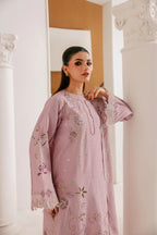 Florent Unstitched Embroidered Luxe Silk Formal Collecttion - 2026 (ROSE MUSE)