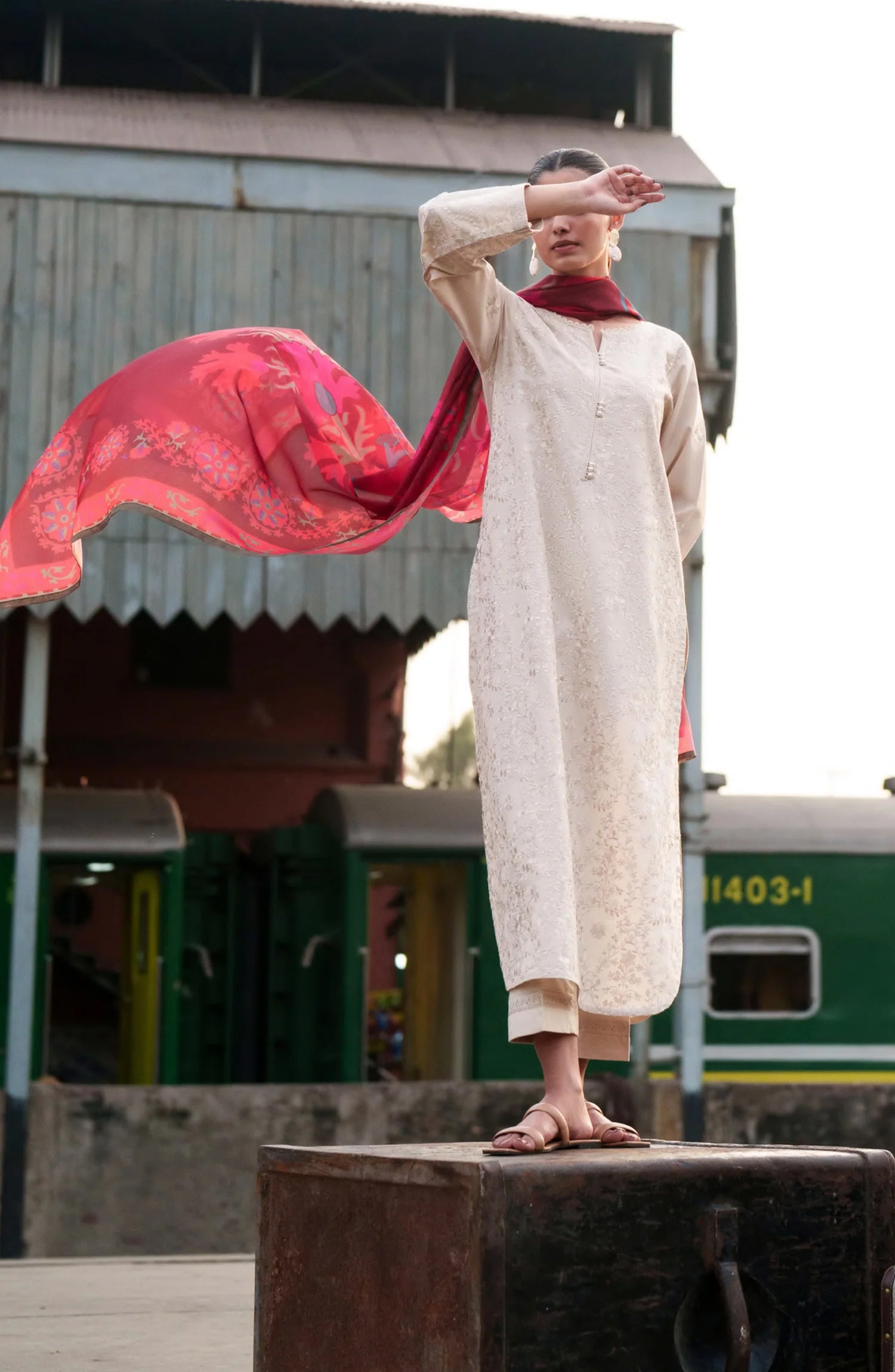 Safarnama by Casual Lite | Stitched Summer Cotton Lawn Vol-02 Collection - 2026 (D-07)