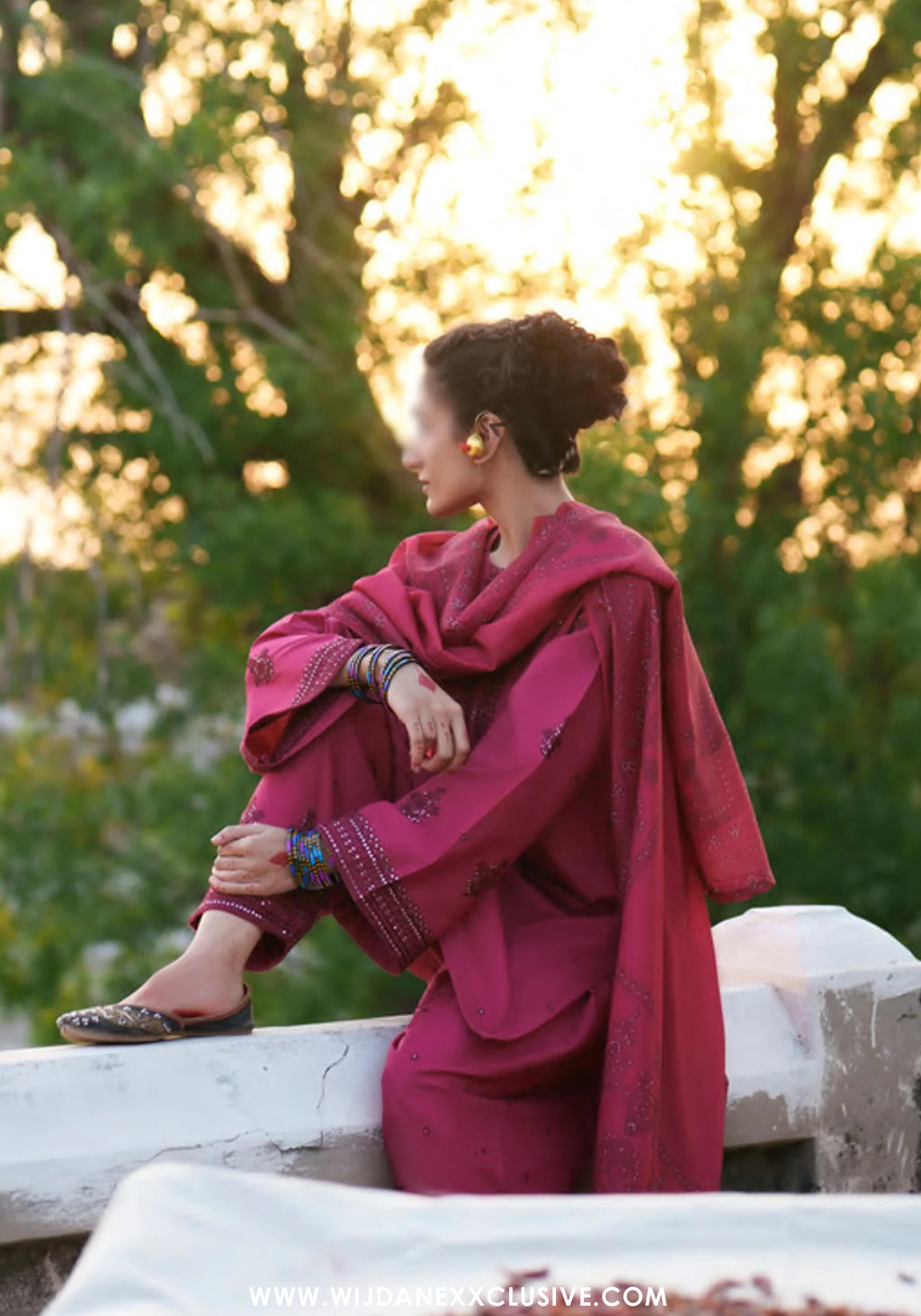 Casual Lite Her Stitched Embroidered Summer Cotton Lawn Collection - 2026 (D-07)