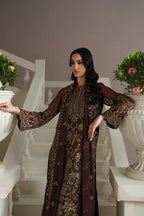 Modern Heirloom by Emaan Adeel | Unstitched Emb Chiffon Formal'26 (ADELIA)