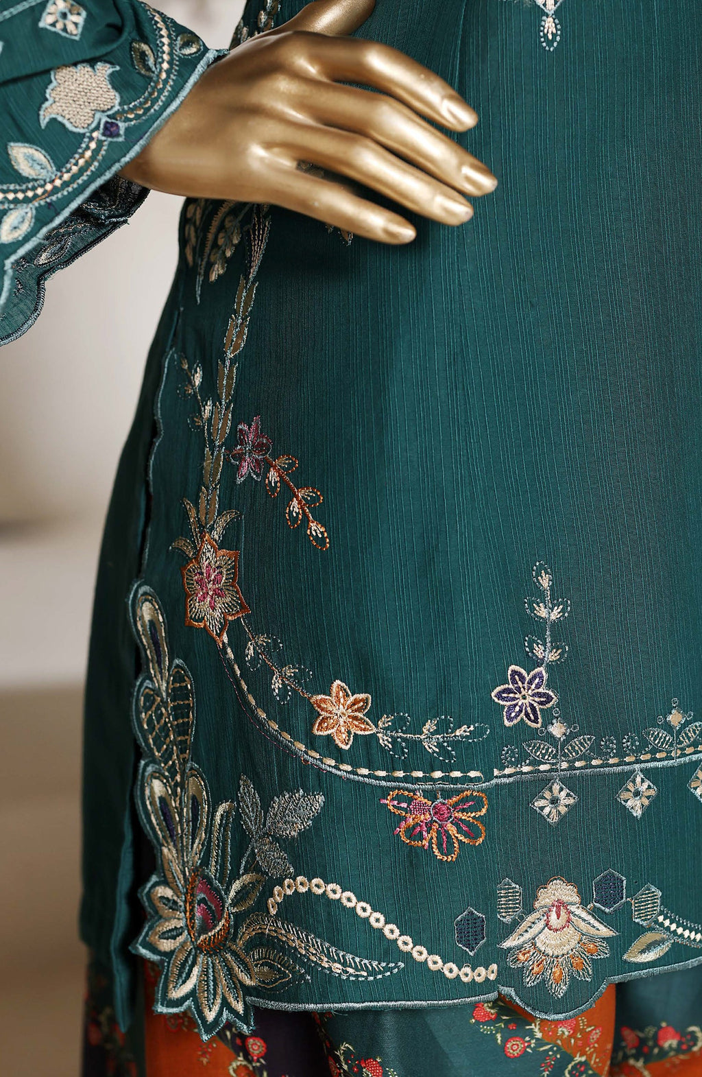 Eclair by Sadabahar | Stitched 3pc Embroidered Lawn Vol-02 Collection - 2026 (D-07)
