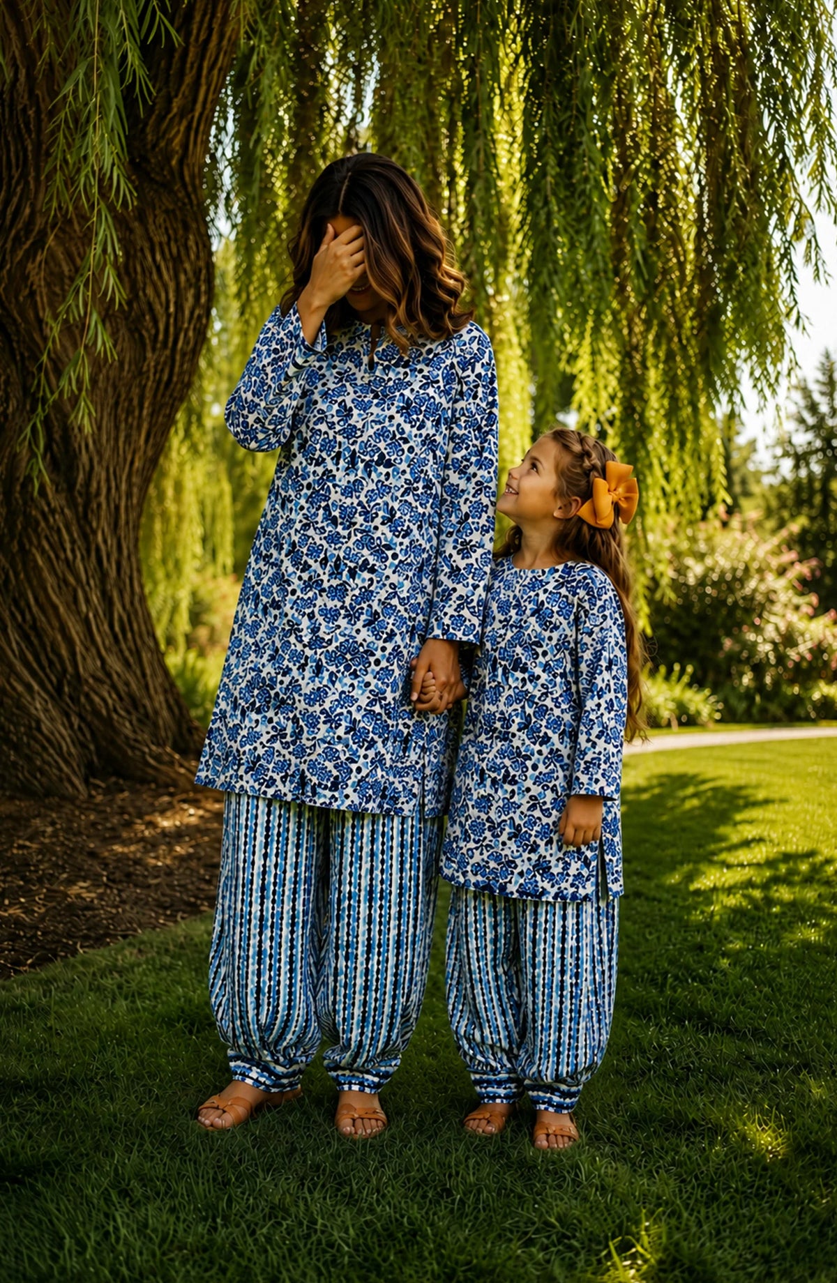 Parchhai by Amna Khadija | Pret Mom & Me 2pc Printed Collection'26 (D-7A)